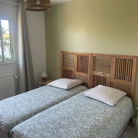 Maison Chaleureuse, Vue Mer, 6 Personnes Préfailles